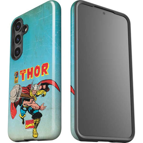 Marvel Classic Comics The Mighty Thor Galaxy S25 Impact Case